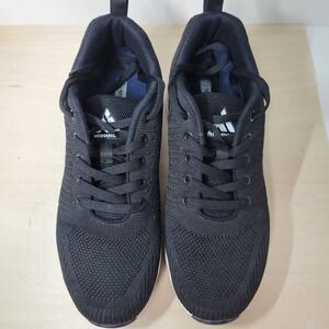 Mishansha Black Running Shoes Sneakers Athletic Comfort Walking - Size‎ 10